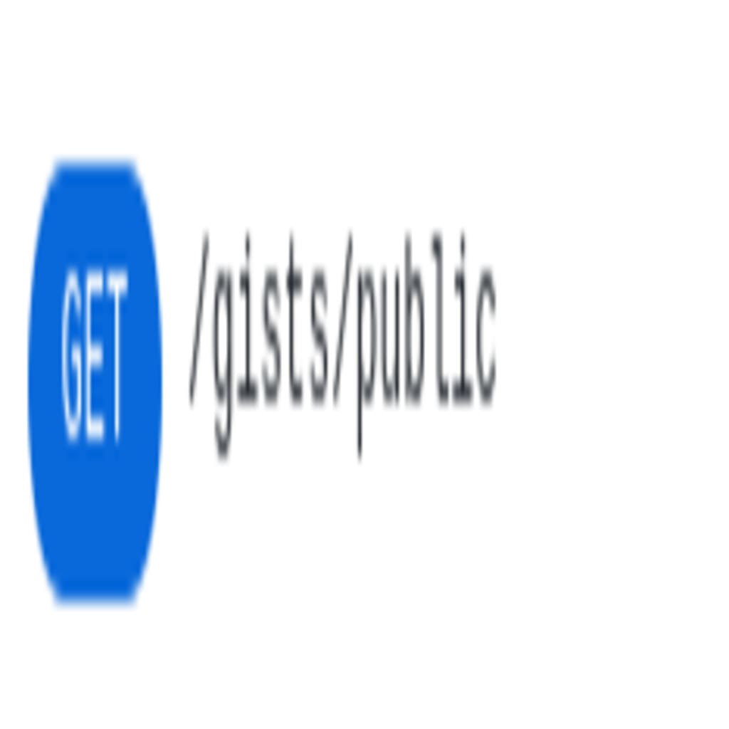 What is a GitHub gist? Public GitHub gists.