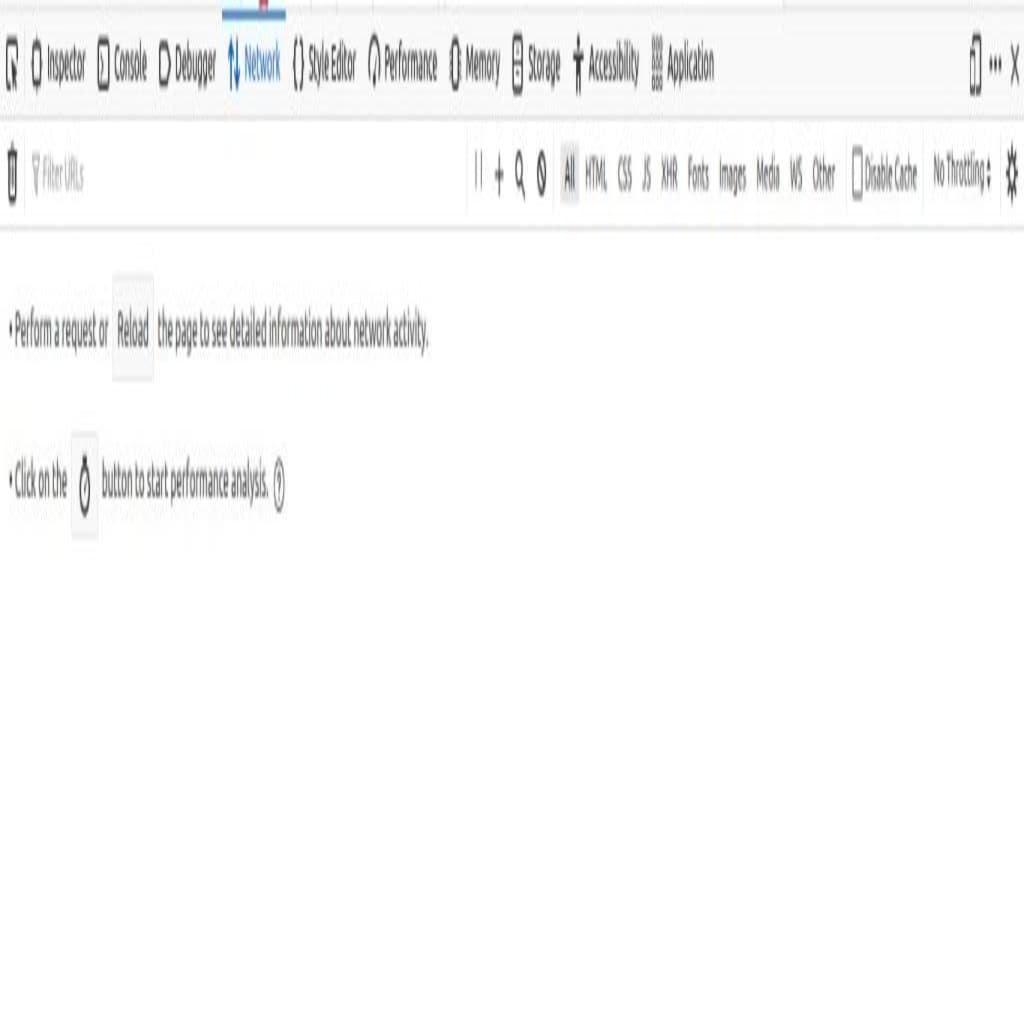Underlying causes and fixes for the “Too Many Redirects” error — if you use keyboard shortcuts or the corresponding menu items to open the developer tools in Firefox, you will see the dashboard exactly as it appears in the screenshot.
