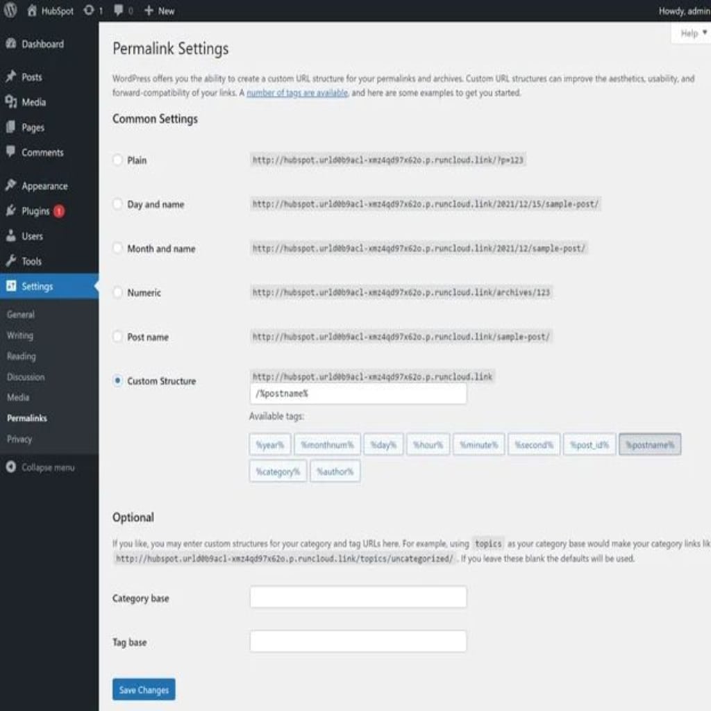 json error permalink issue