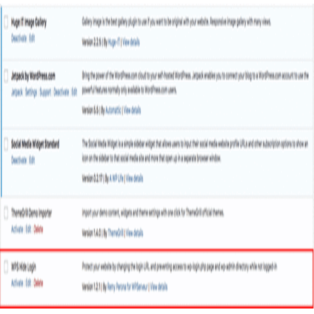 gif showing plugin being activated