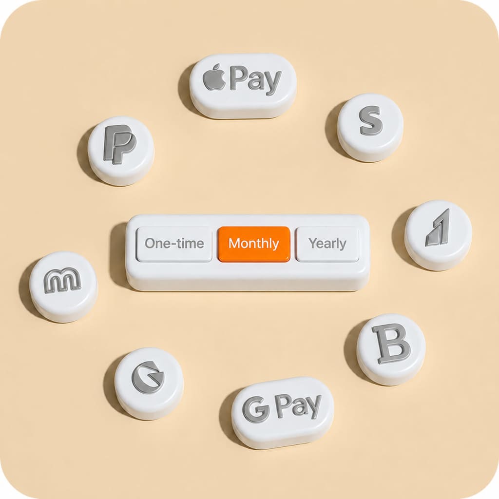 Give Payment Options