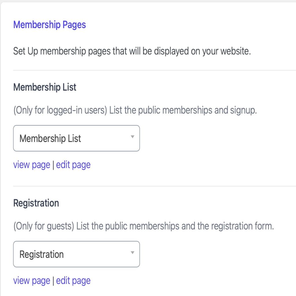 Enabling MemberDash registration