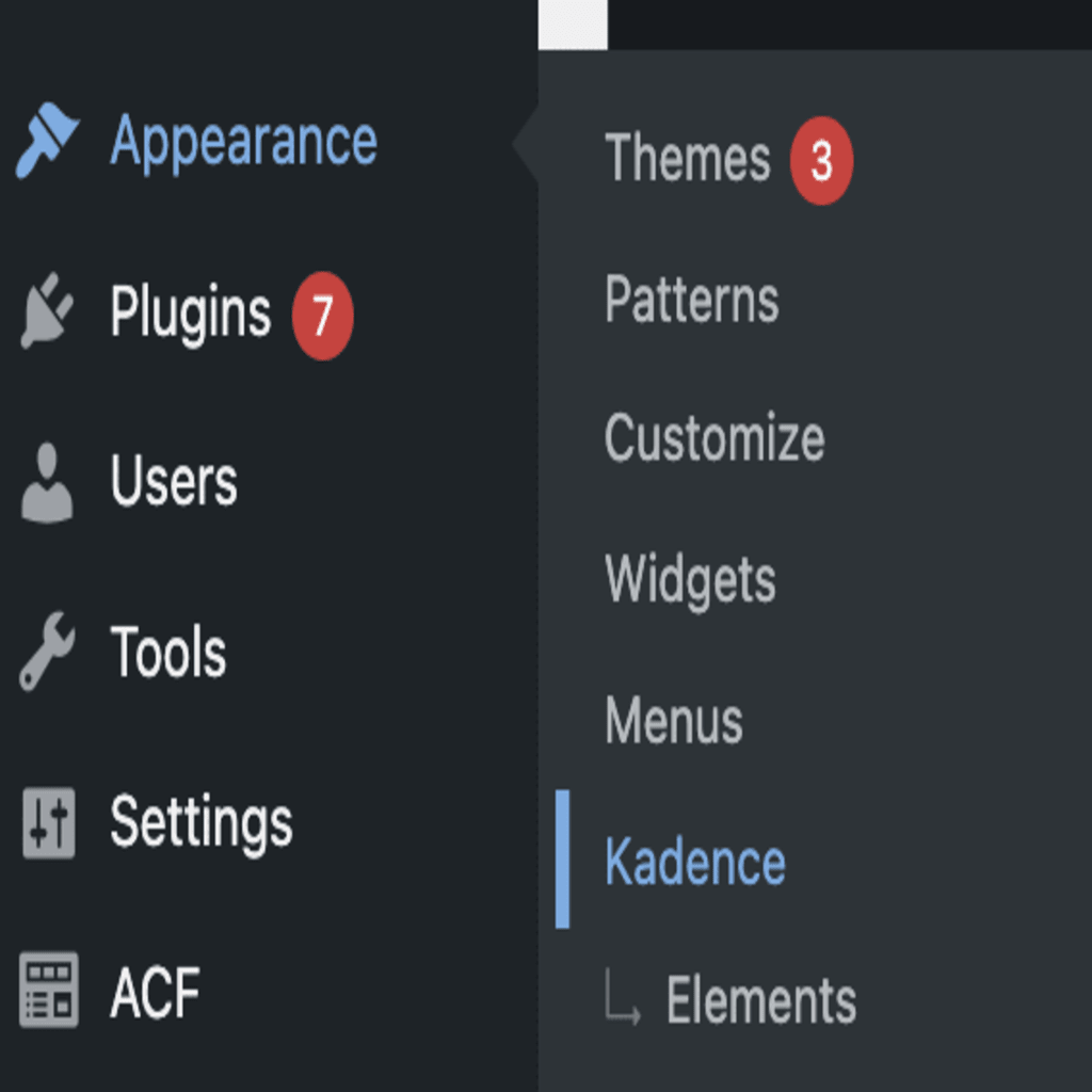 Accessing the Maintenance Mode