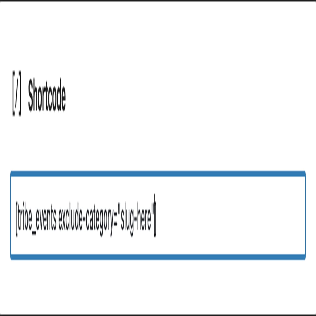 New shortcode attributes