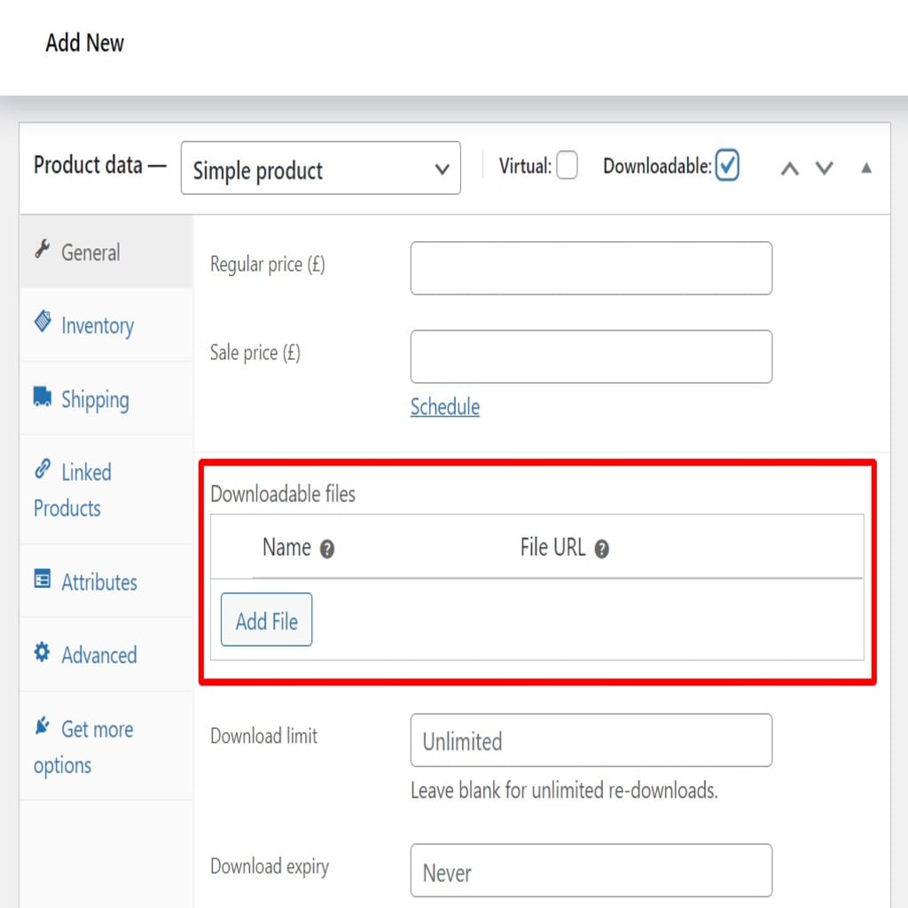 downloadable product