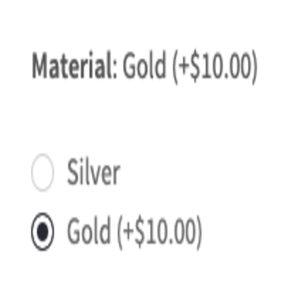 example of fees with attributes