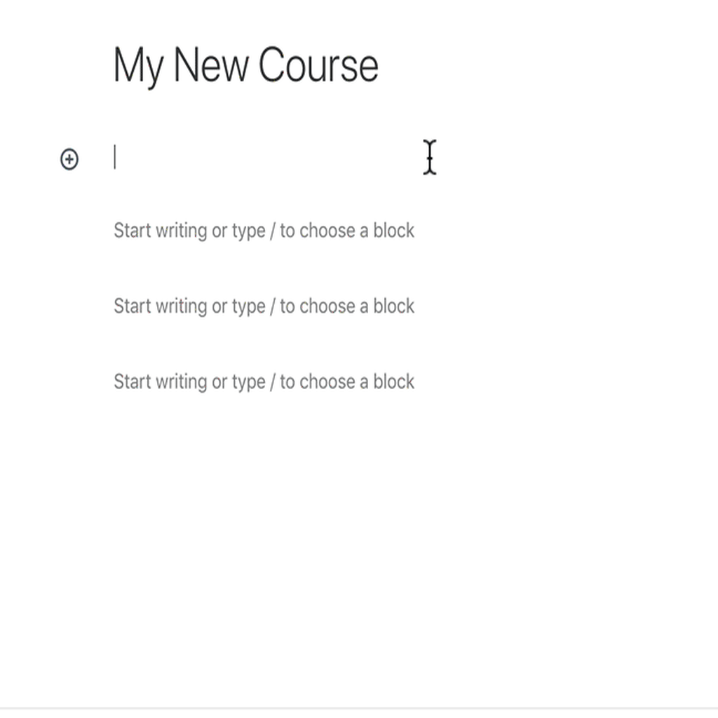 How to insert a LearnDash block