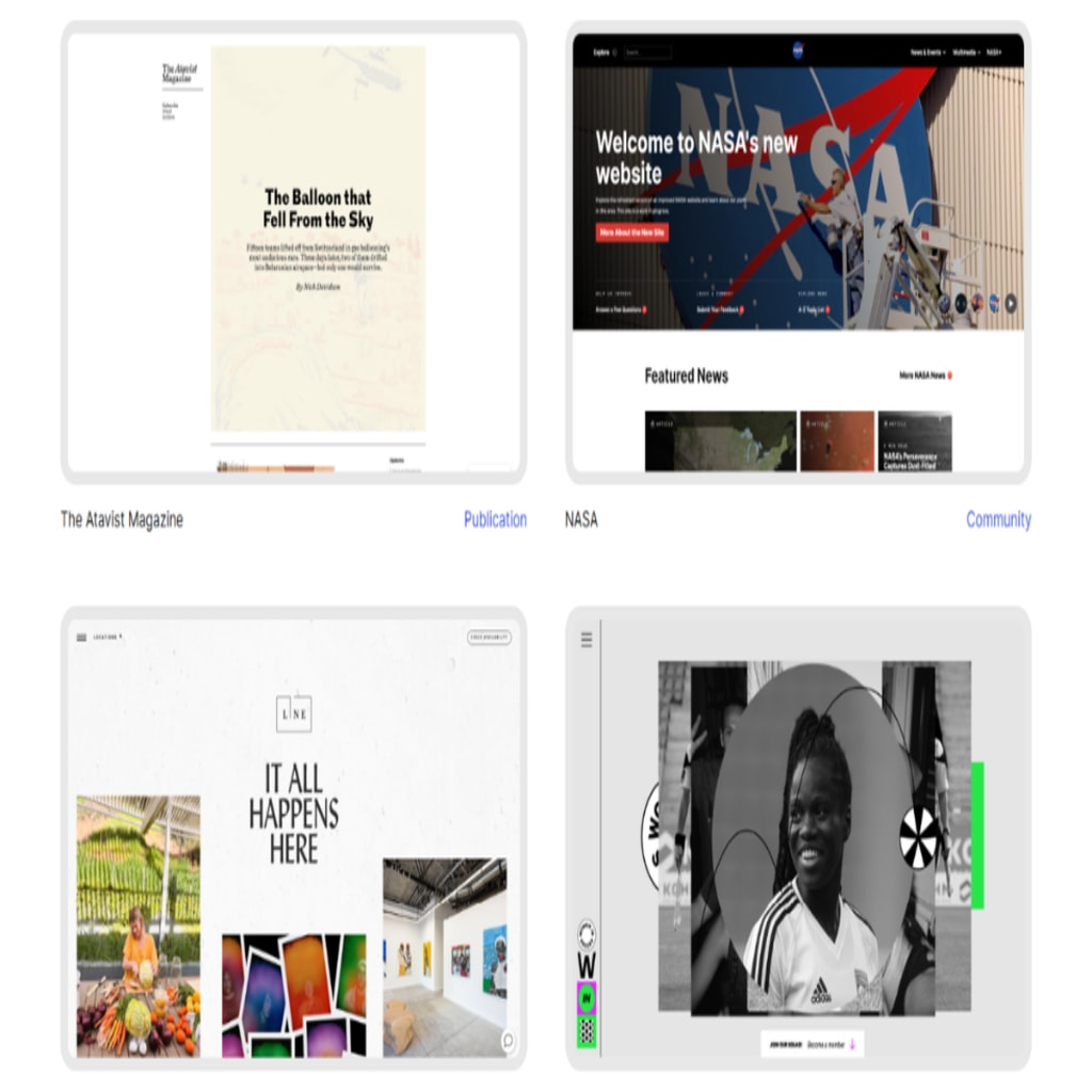 wordpress site examples