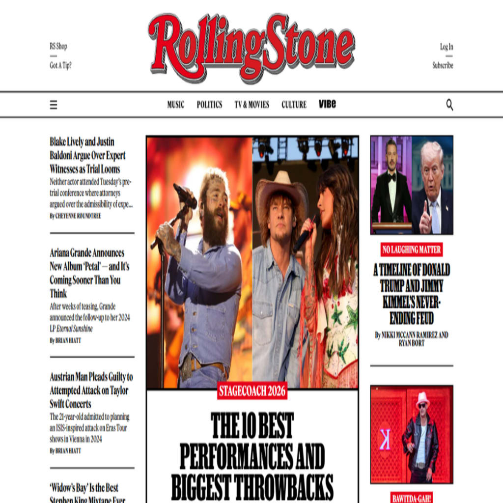rollingstone wordpress website
