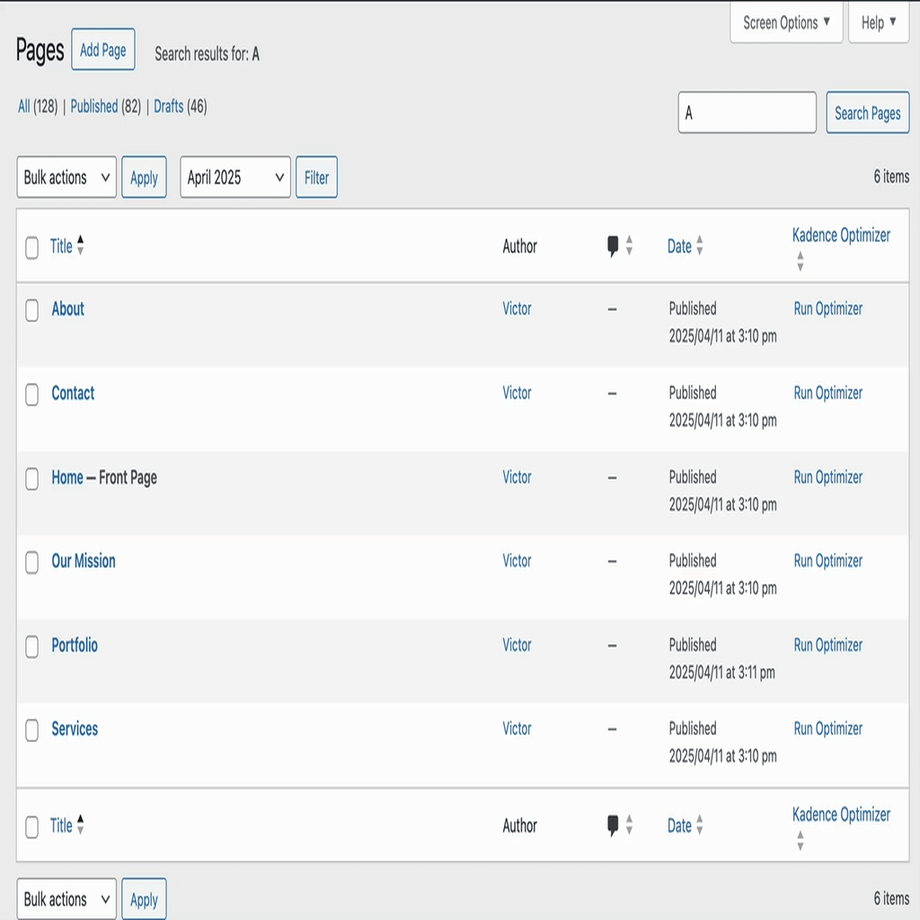Run Optimizer