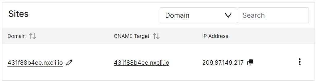 Go to Sites. In the flexible plan options, find and click on the Sites section.