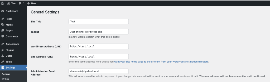 Kadence Form Block emails are sent by default from the Administration Email address.