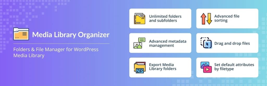 media library organizer plugin
