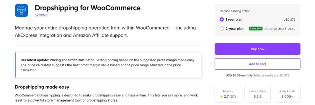 woocommerce dropshipping extension