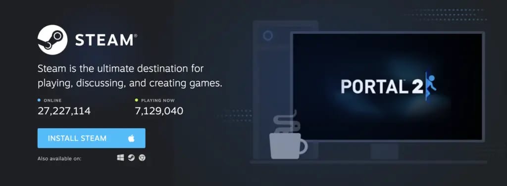 download steam for valheim server