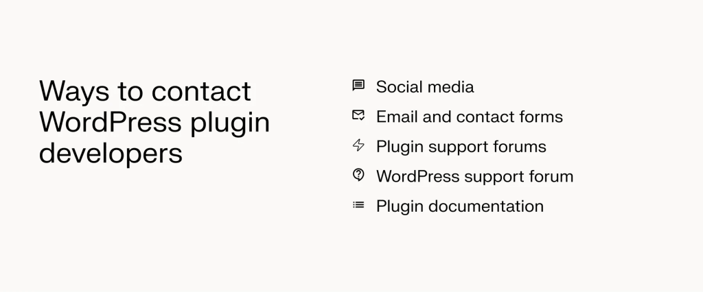 The benefits of asking WordPress plugin developers for help.