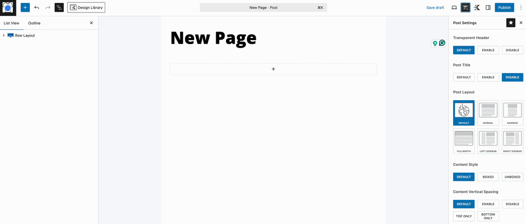 Custom Title Demo