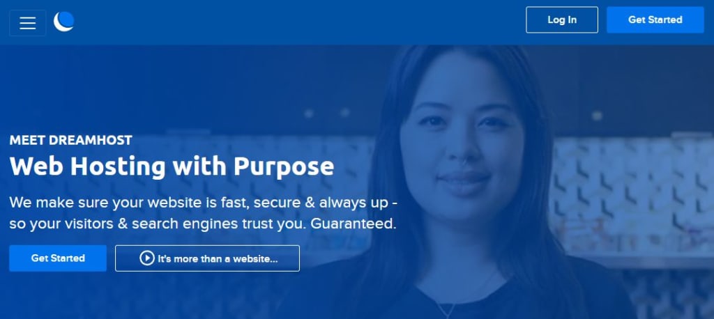 Best ecommerce hosting: DreamHost.