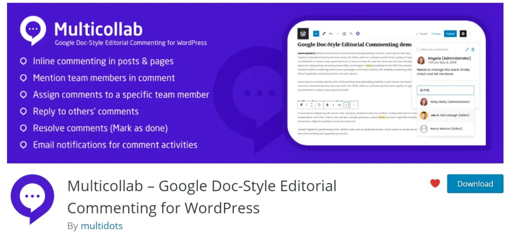 multicollab wp plugin