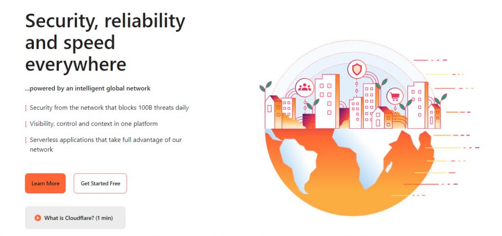 Cloudflare is the best DDoS protection service for enterprises that need comprehensive protection.
