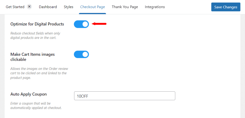 flux checkout digital products