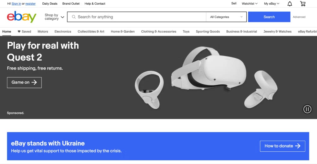 ebay screenshot