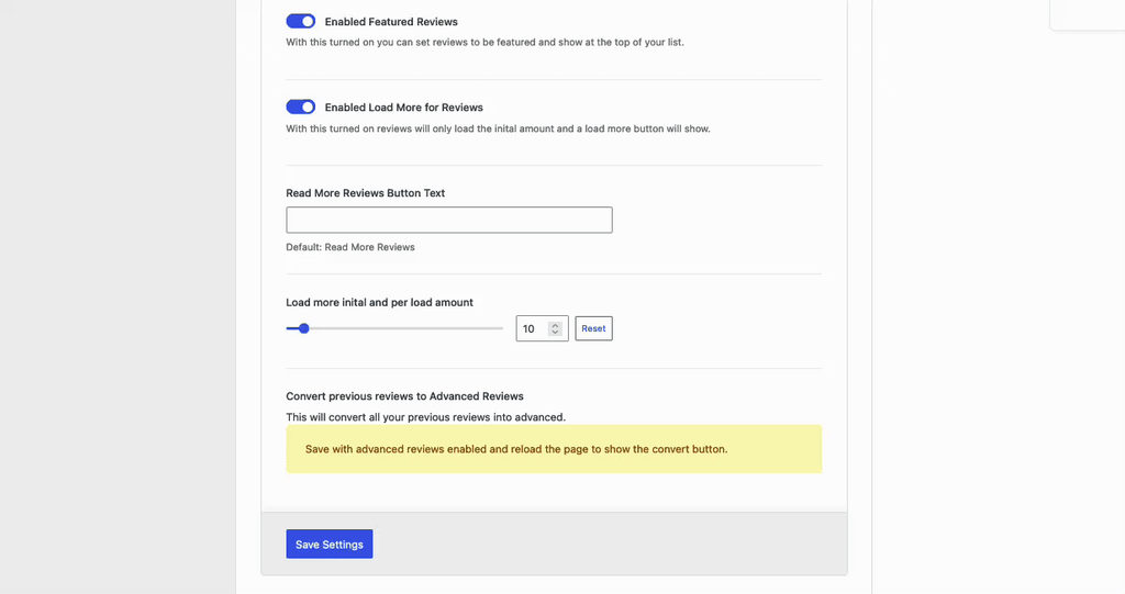Converting Reviews Gif