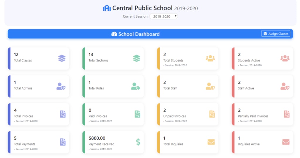 The School Management system plugin for your school WordPress website