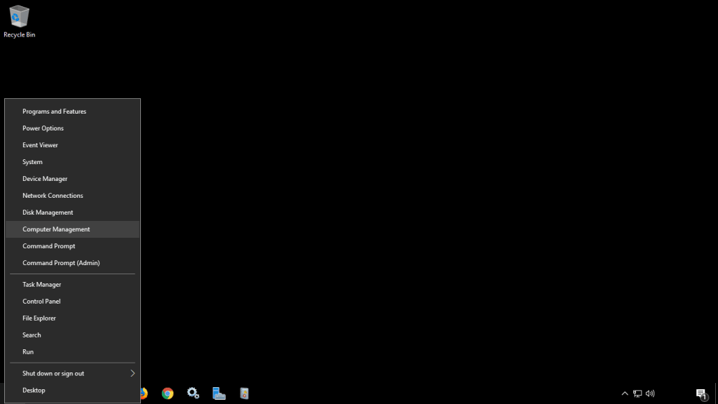 set up a user credentials