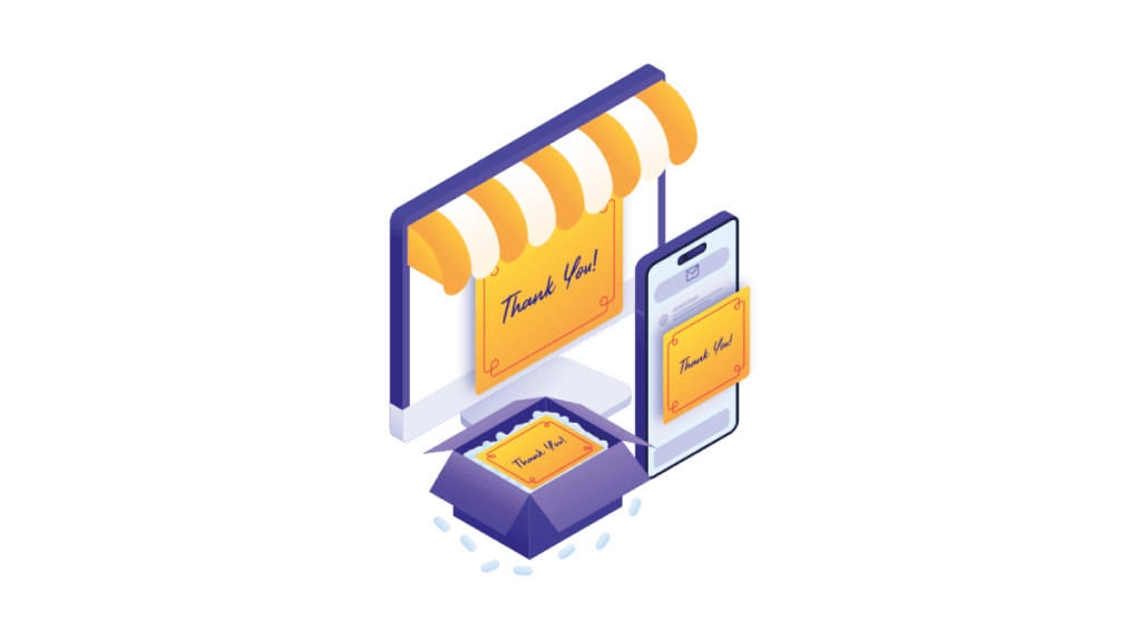 small business thank you message to customers