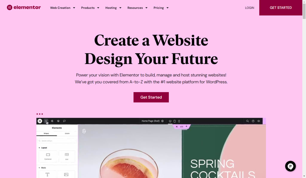 elementor woocommerce shop page 
