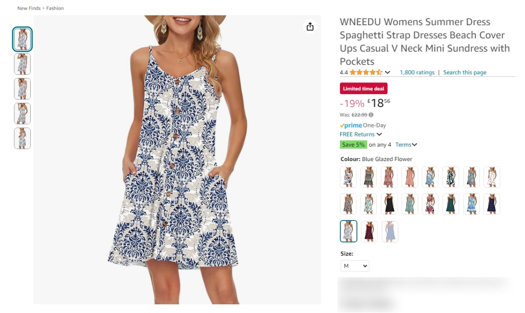 amazon product variation