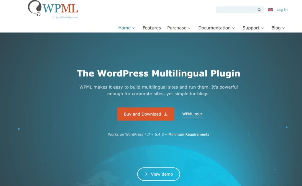 WPML web development plugin.
