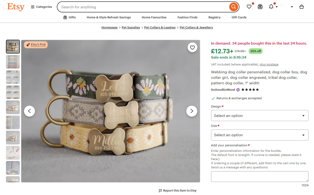 etsy social proof