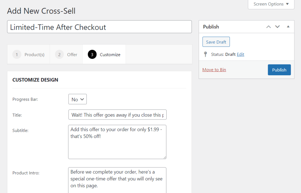 after checkout post purchase upsell
