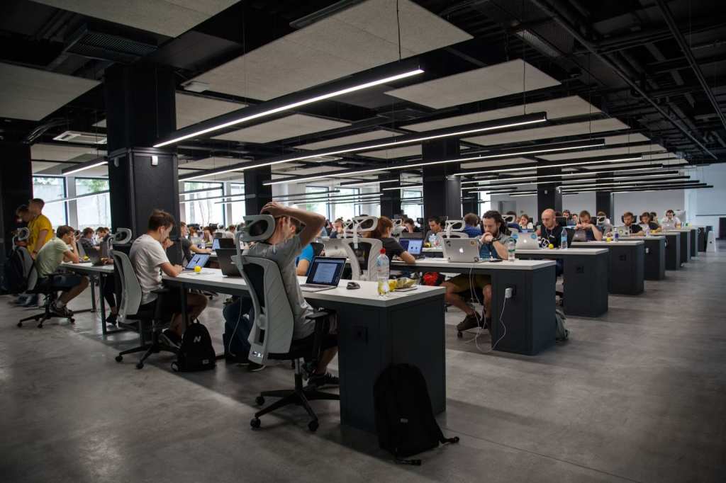 Customer service personnel taking calls from users who need shared hosting support.