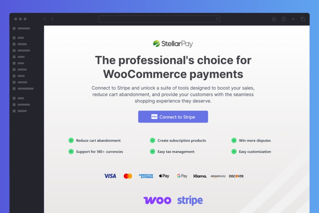 flux checkout stellarpay connect to stripe