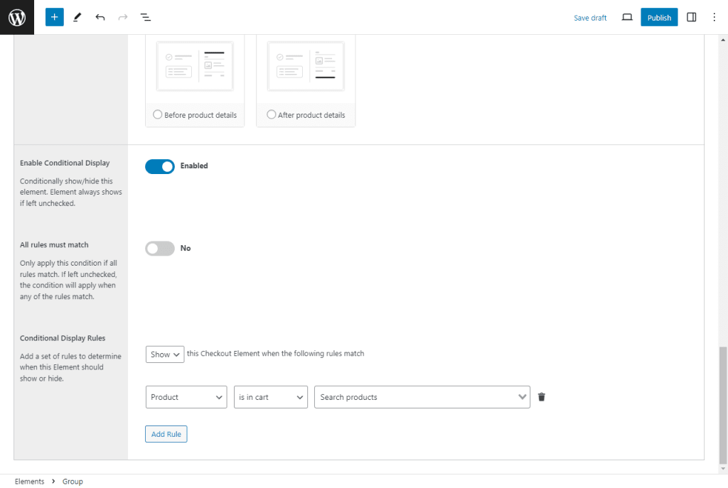 conditional trust seal flux checkout