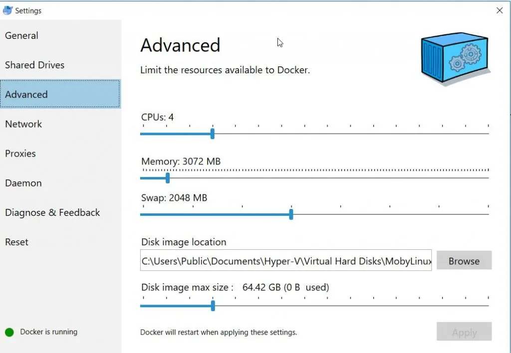 advanced docker config for wp local