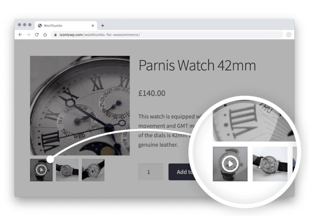 woocommerce video