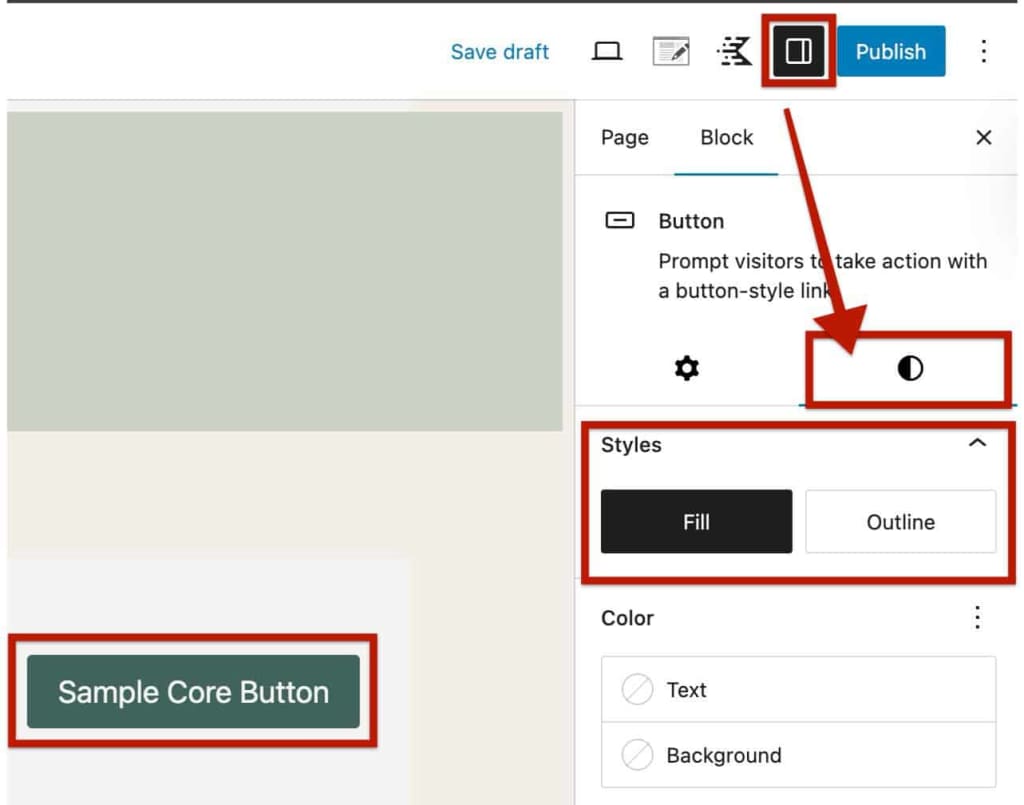 Core Button Styles