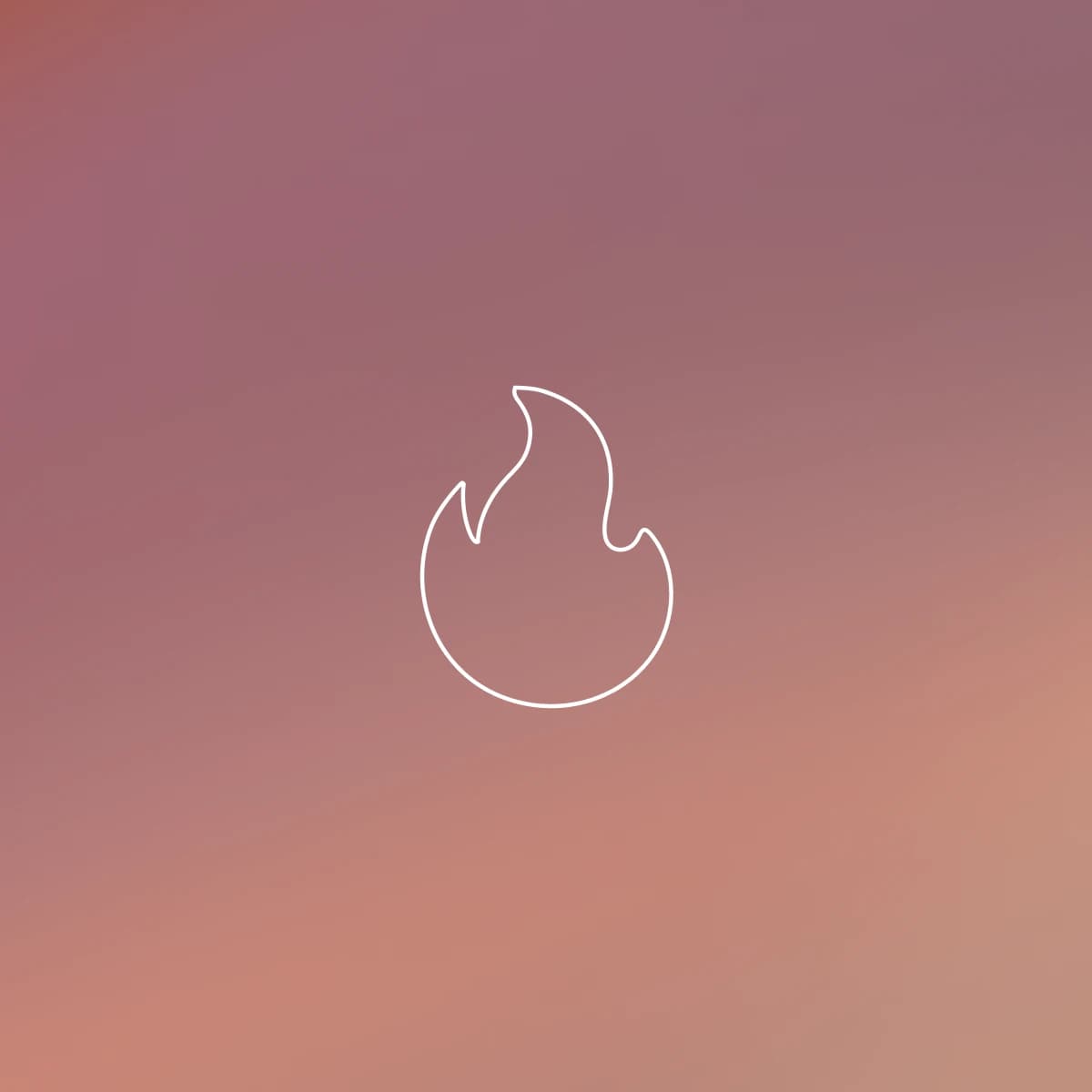 disaster recovery FG with central flame symbol