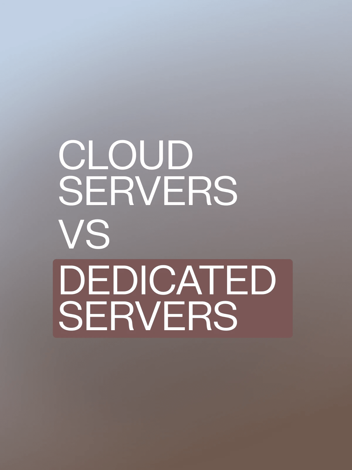 cloud server vs physical server FG