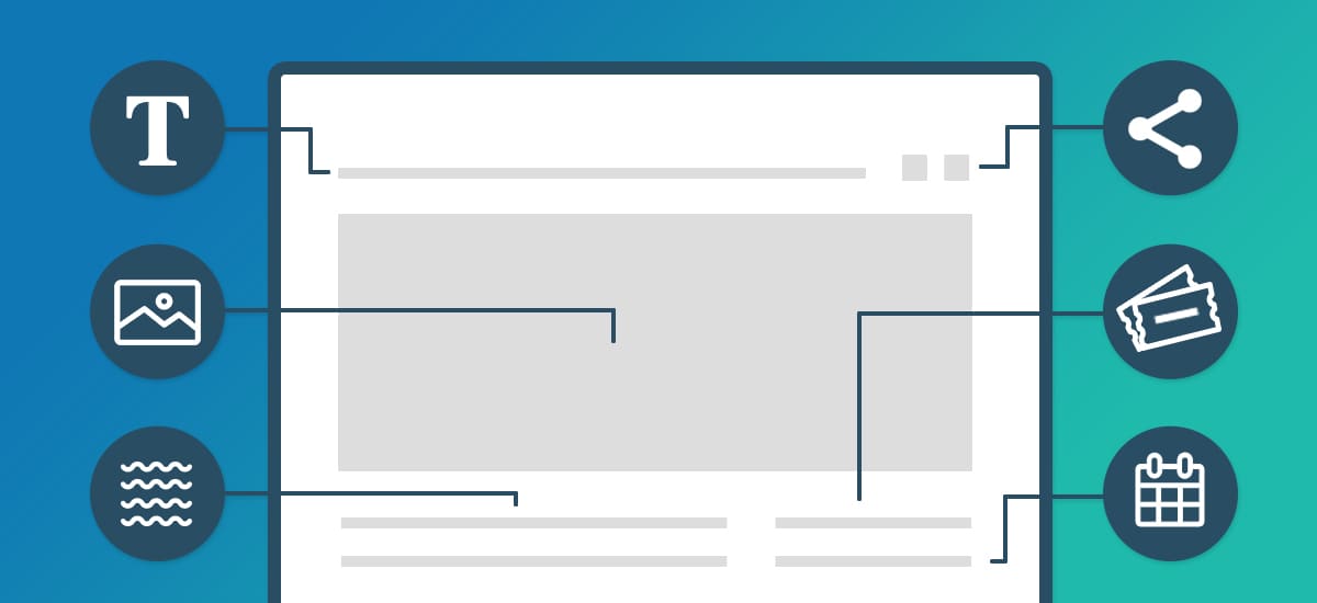 anatomy of event page