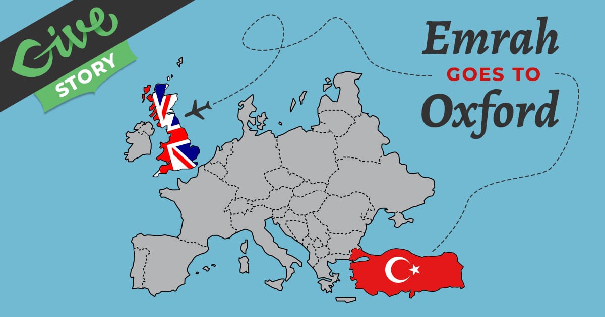 Crowdfunding takes emrah to oxford