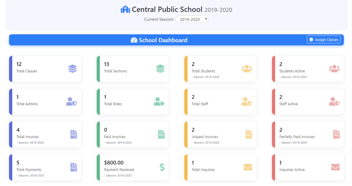 The School Management system plugin for your school WordPress website