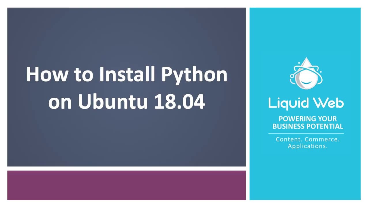How to Install Python 3 on Ubuntu 18.04