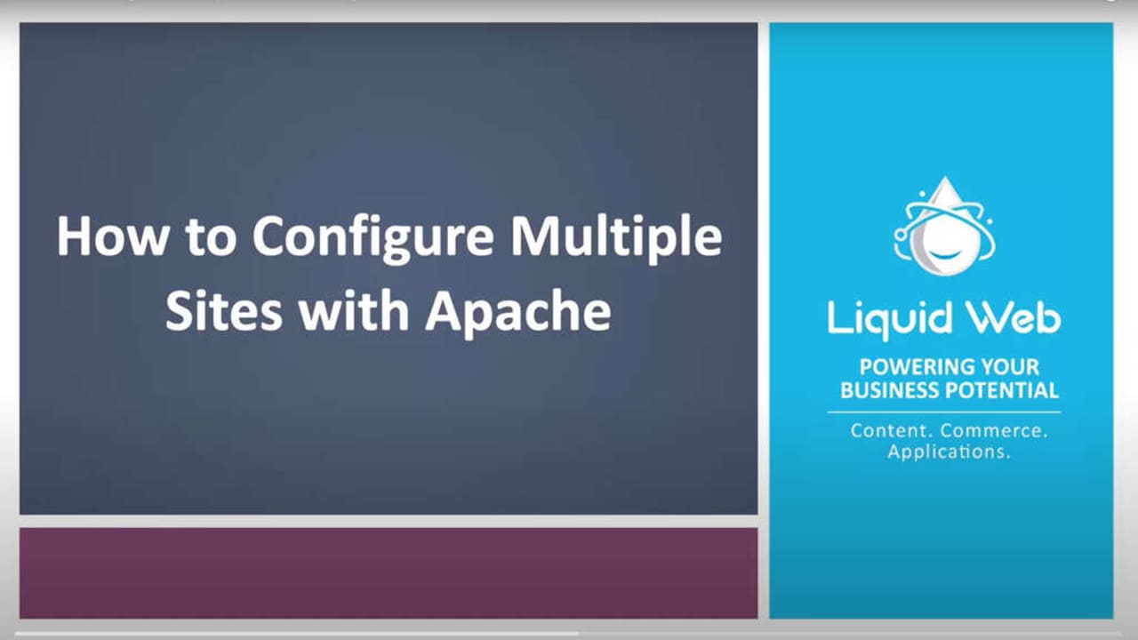How to Configure Multiple Sites with Apache