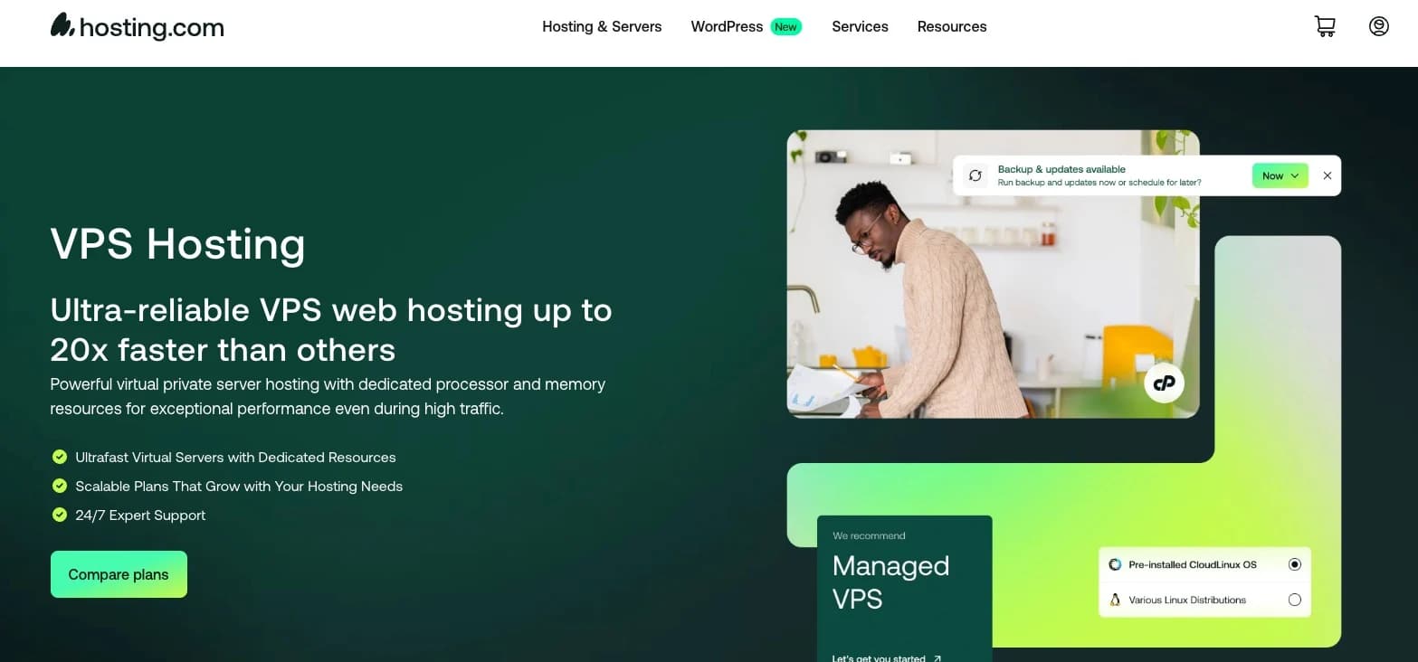 hosting.com rebrands to look like liquid web