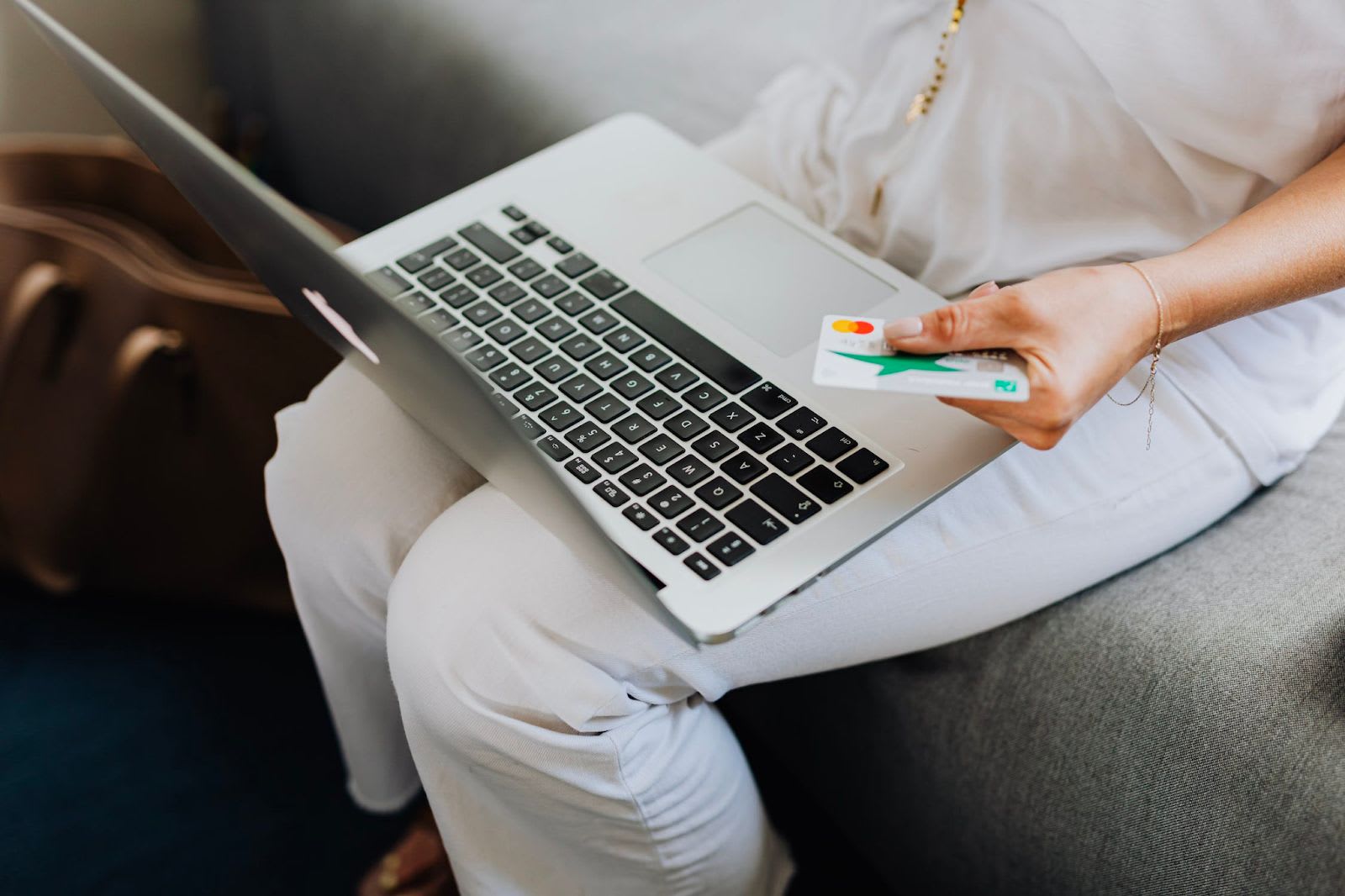 A customer is about to buy from a local ecommerce store with a credit card.